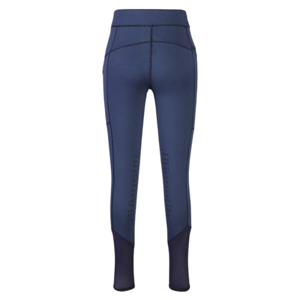 Women's Silicone Tights Horse Riding Gel Grip Pull On Leggings with Pocket - Image 2